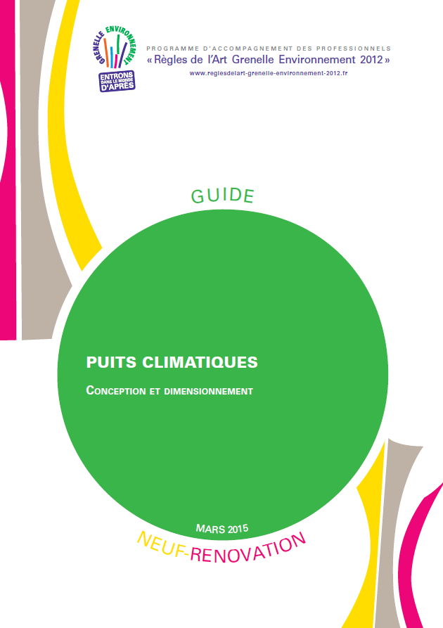 conception et dimensionnement puits climatiques