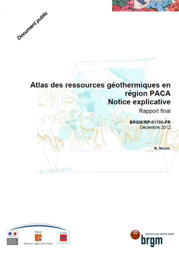 Notice atlas geothermie PACA