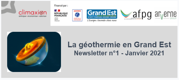 Première Newsletter géothermie en Grand Est
