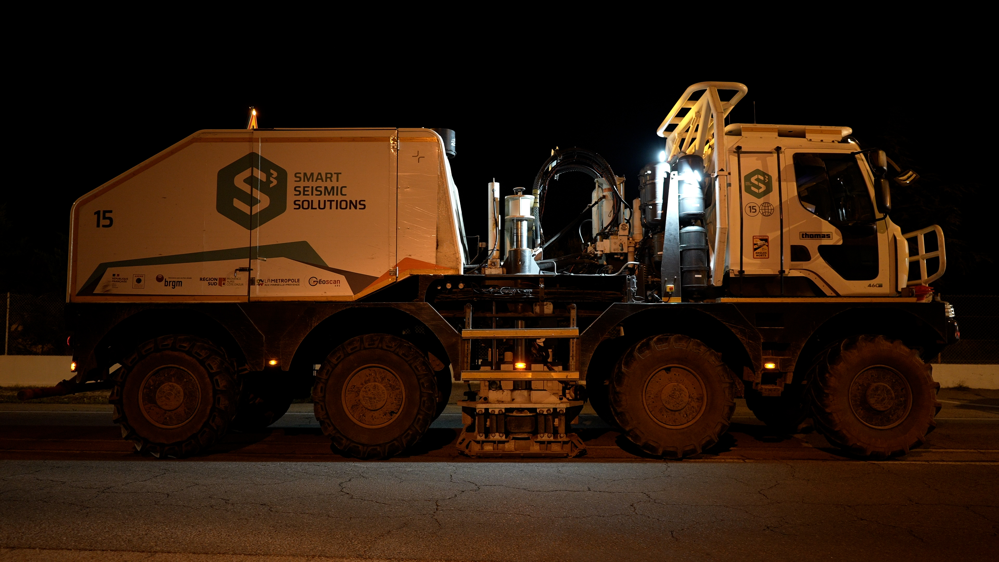 camion vibreur