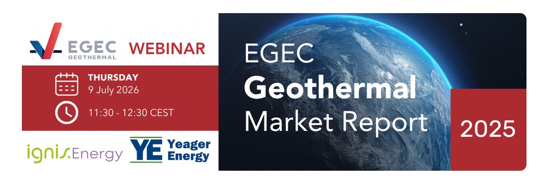 EGEC marché géothermie europe 2025