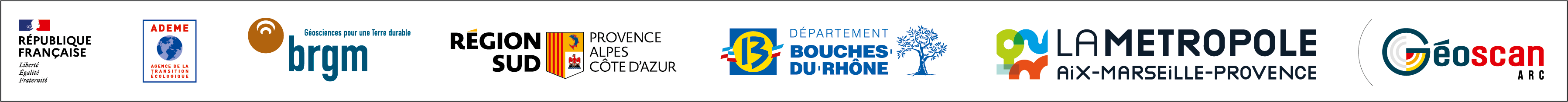 logos partenaires geoscan arc