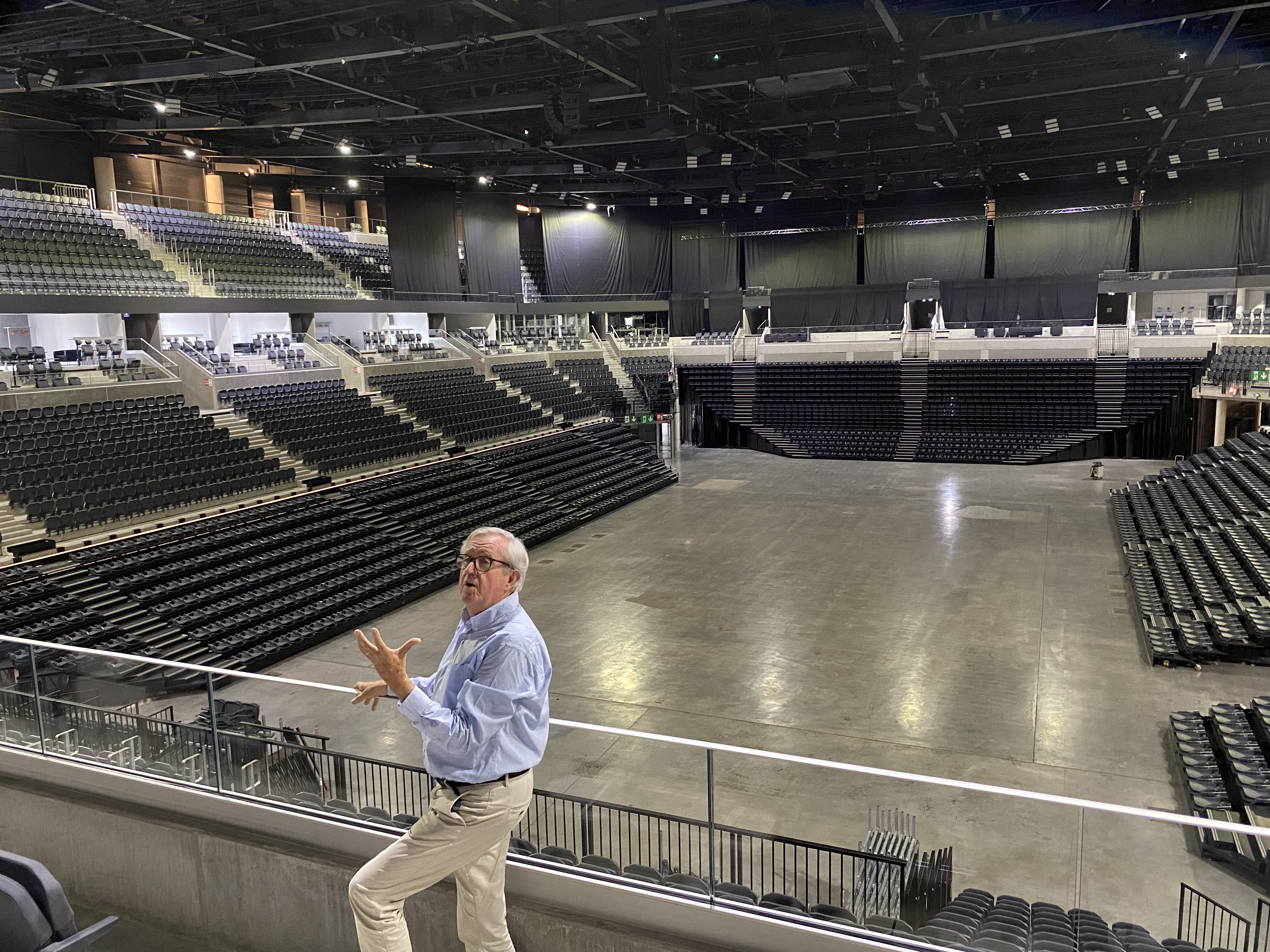 conférence de presse géothermie, visite de Co'met Arena 1er juillet 2025 Orléans © BRGM