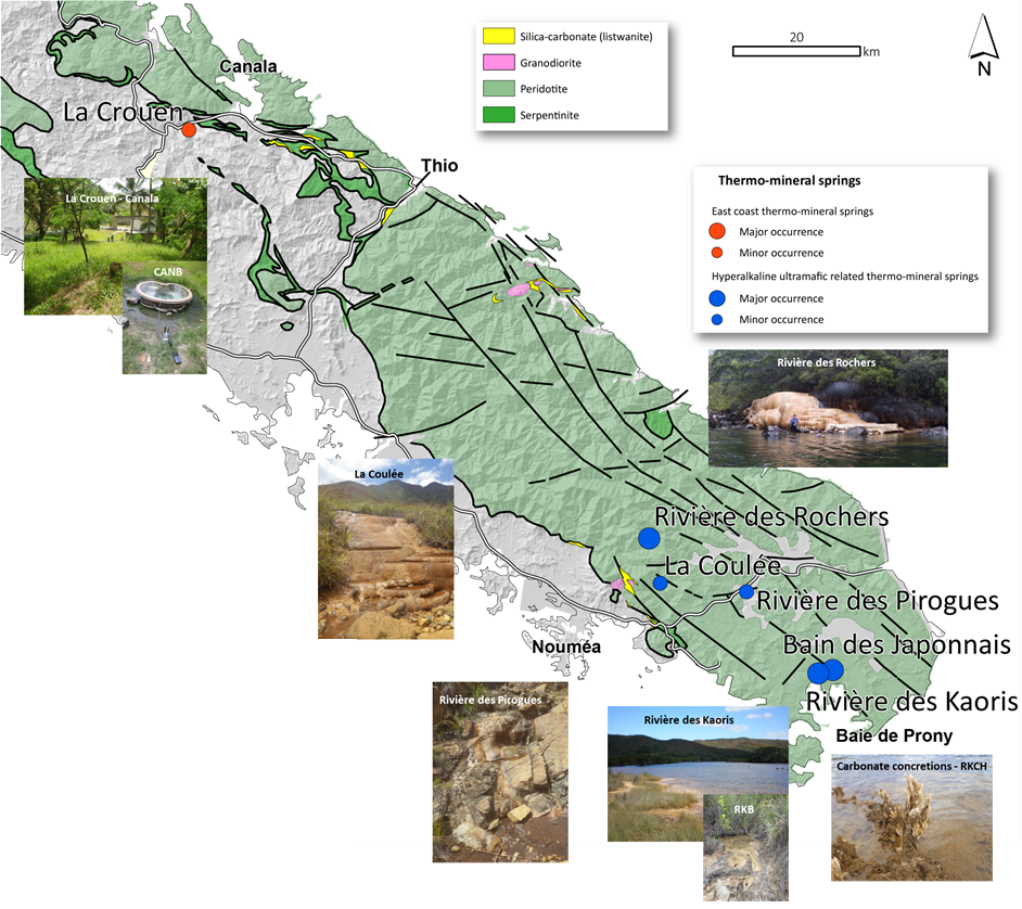 Mineral resources of New Caledonia - Figure extraite de Maurizot et al.