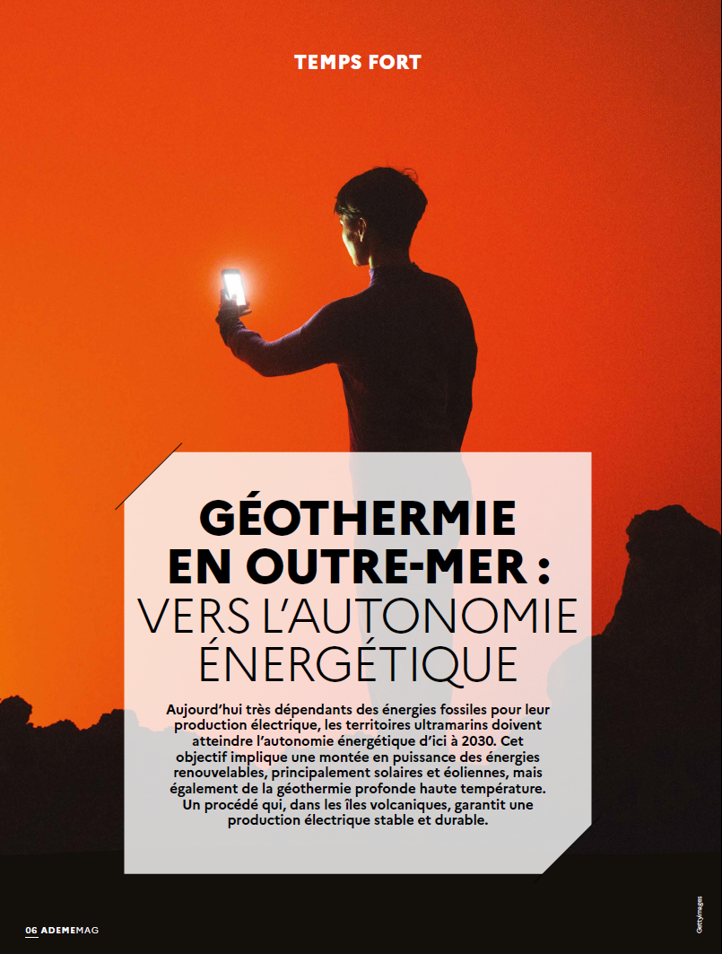temps fort géothermie ademe magazine 139