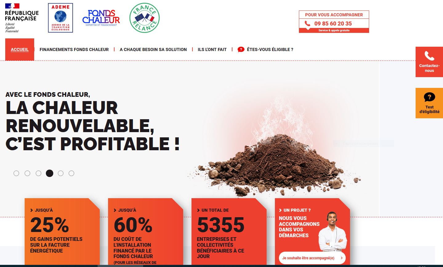 site web Fonds chleur