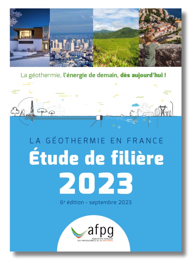 afpg étude la géothermie en france 2023