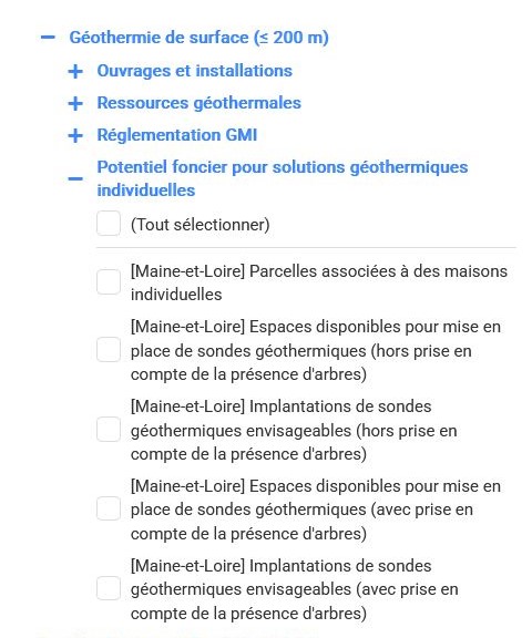 carte geothermie de surface potentiel