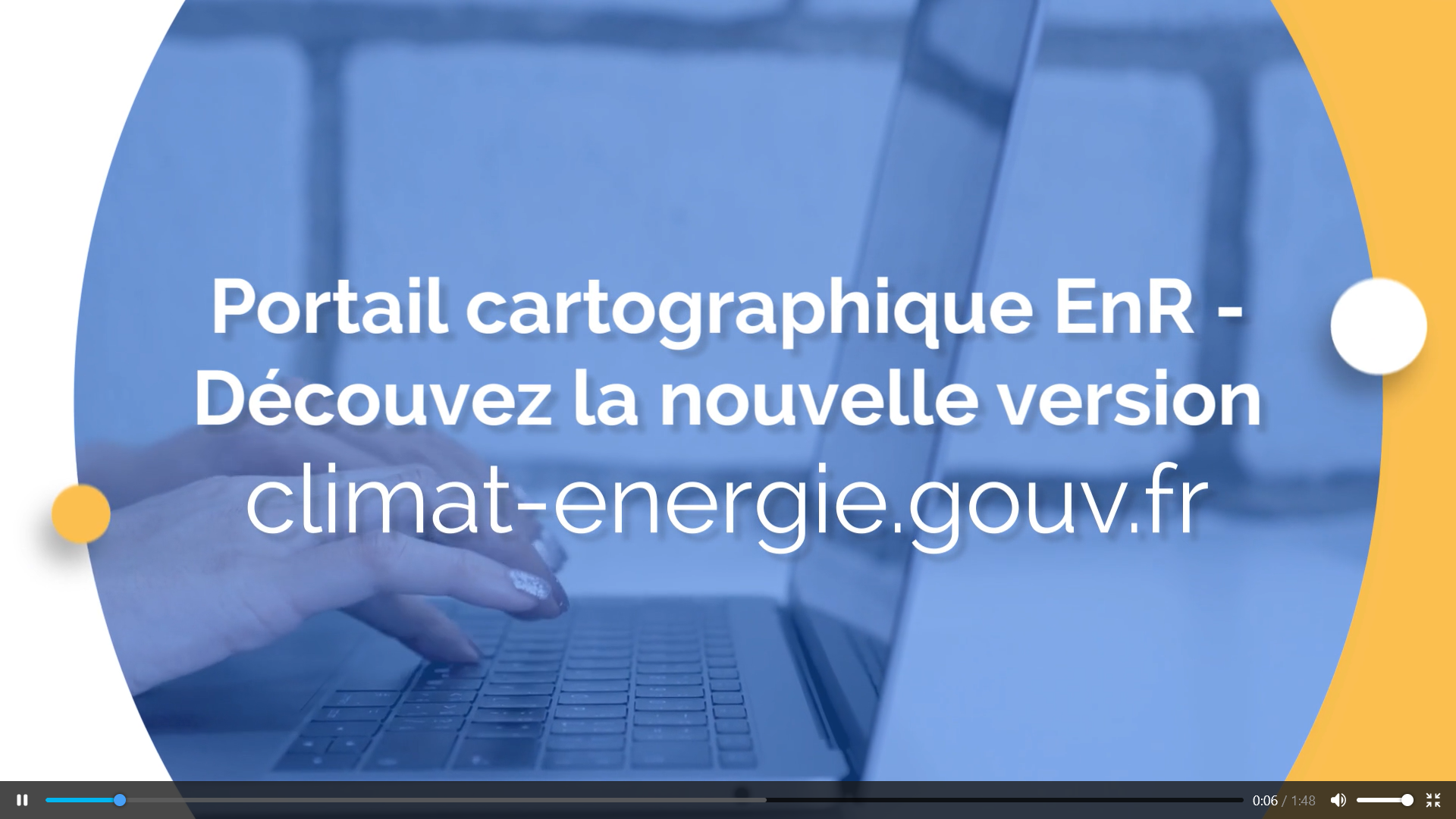 portail cartographique ENR collectivités territoriales