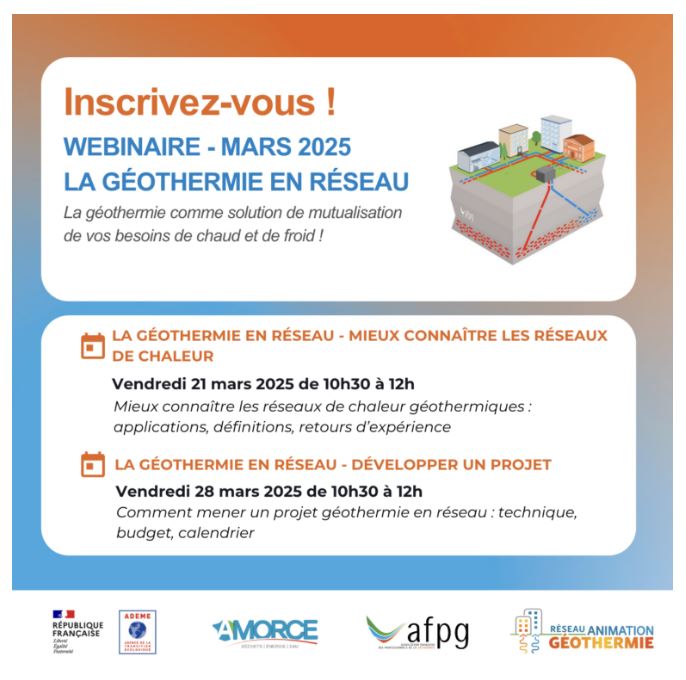 programme webinaire géothermie dans les réseaux mars 2025