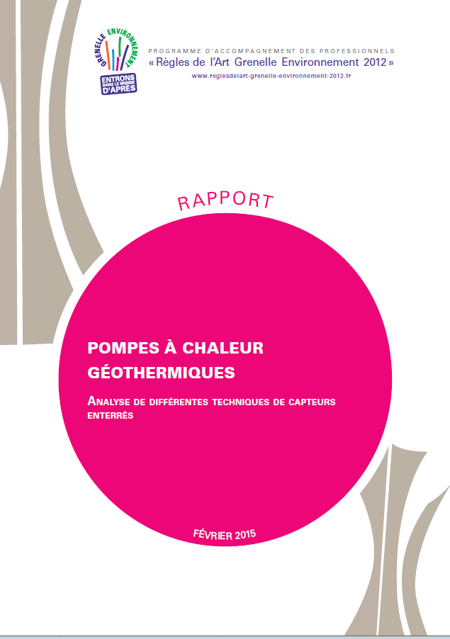 pac geothermiques analyse de differentes technologies de cpateurs enterres