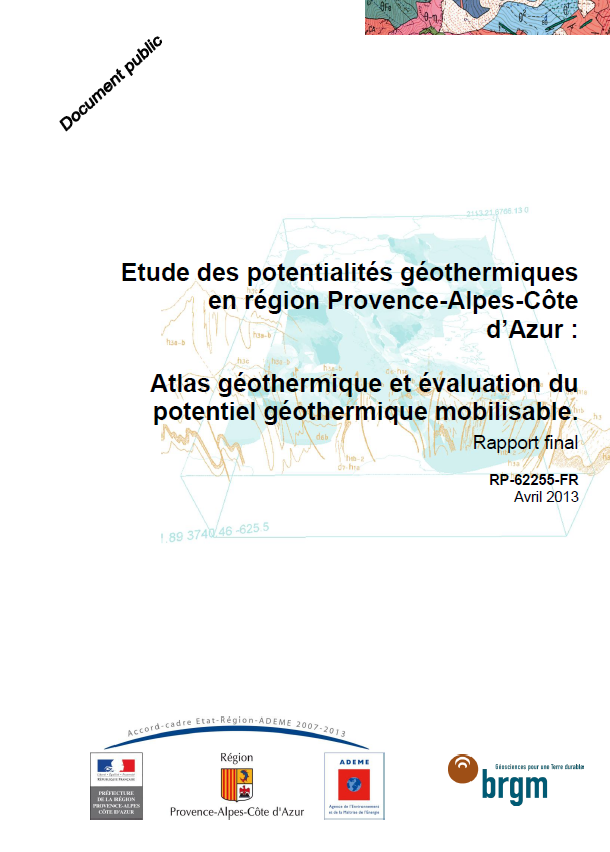 etude potentialites géothermie paca