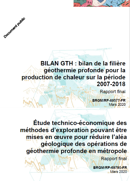 Projet BILAN GTH BRGM