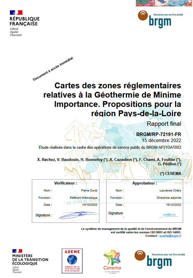 rapport brgm GMI Pays de la lLoire